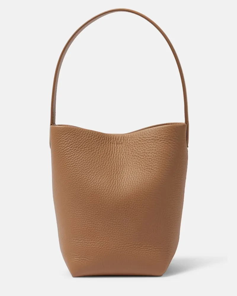 The Row Tote Bag N/S Park Small aus Leder Beige