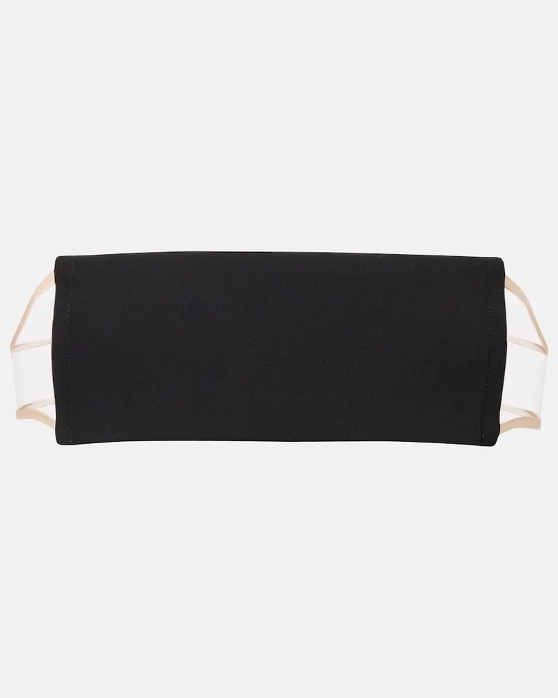 Courrèges Courrèges Bandeau-Top Illusion Schwarz
