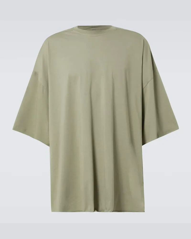 Rick Owens T-Shirt Tommy T aus Baumwoll-Jersey Neutral