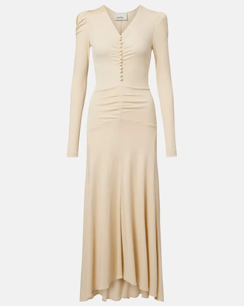 Isabel Marant Midikleid Nejma Beige