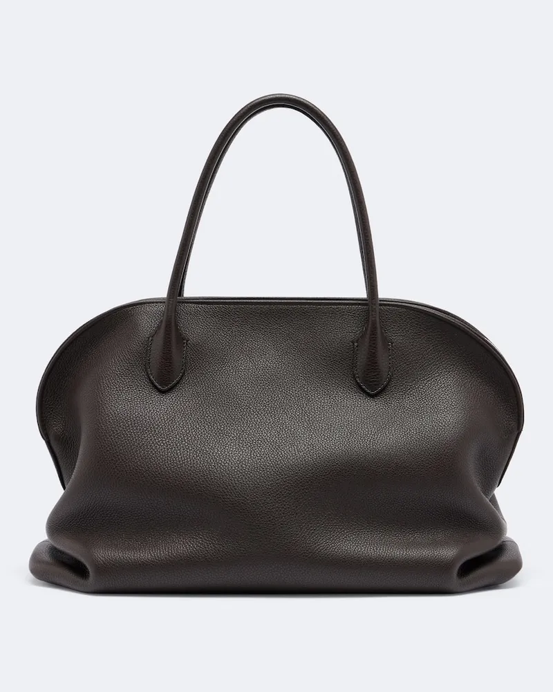 The Row Shopper Agnes 12 aus Leder Braun