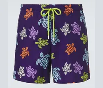 Badeshorts Mahina mit Print