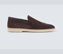 Slip-Ons Calpe aus Veloursleder