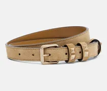 Gürtel Rockstud aus Veloursleder