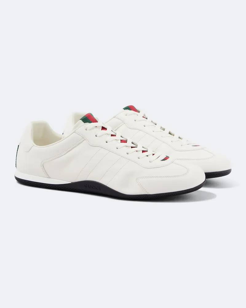 Gucci Sneakers Gucci Shift aus Leder Weiß