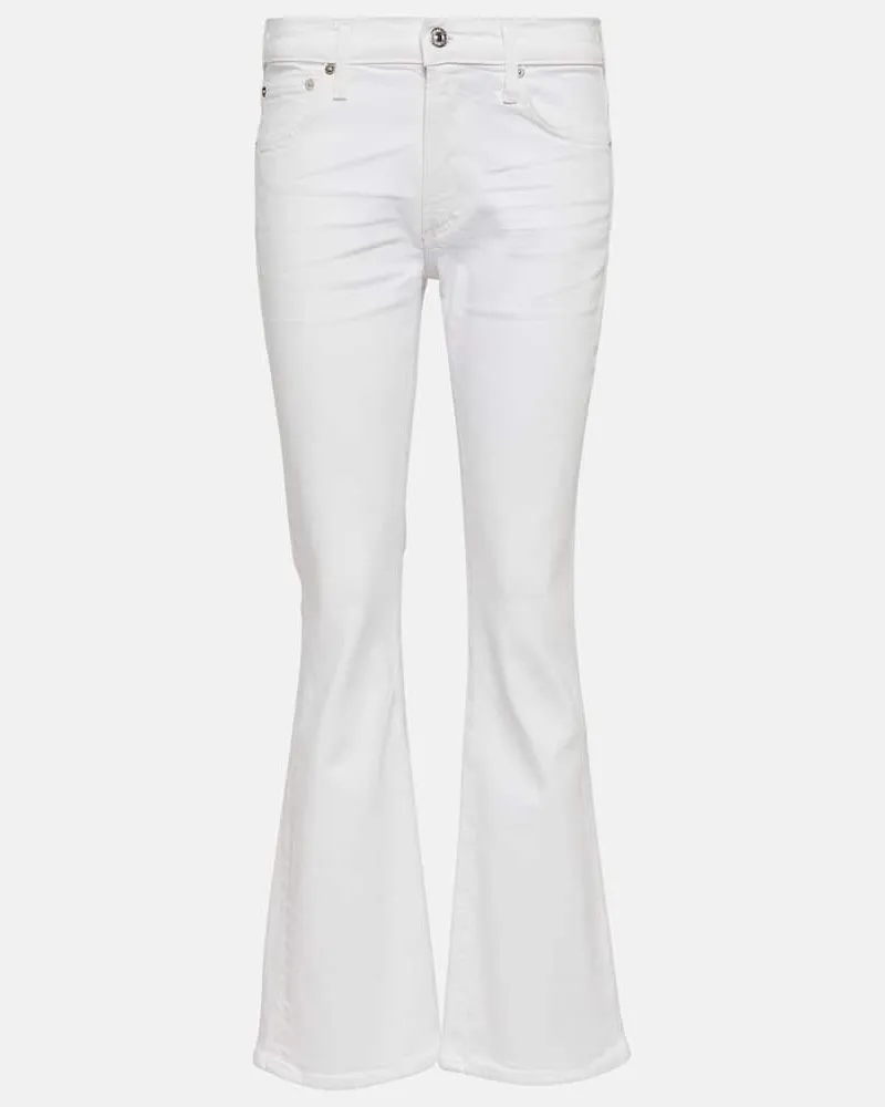Citizens of humanity Low-Rise Flared Jeans Emanuelle Weiß