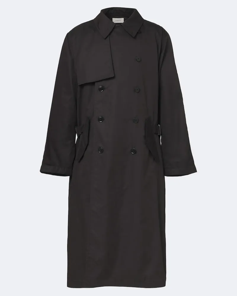 Christophe Lemaire Trenchcoat aus Gabardine Braun