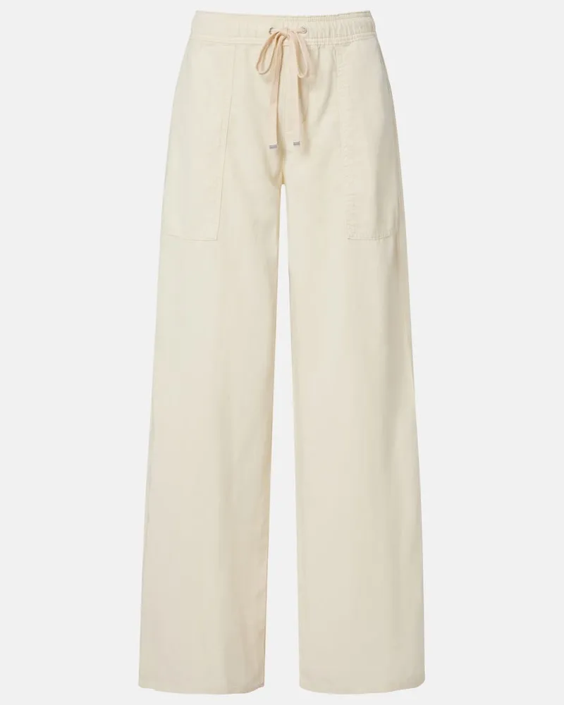 7 for all mankind Weite Hose Utility Weiß