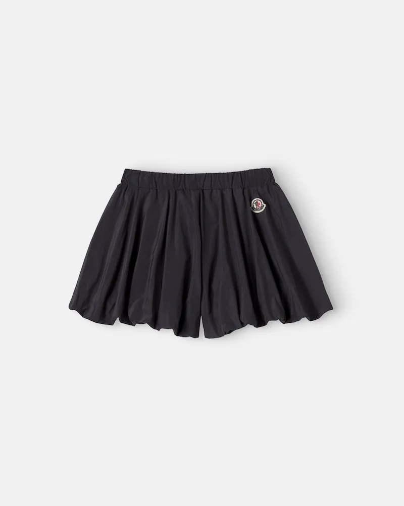 Moncler Shorts aus Taft Grau