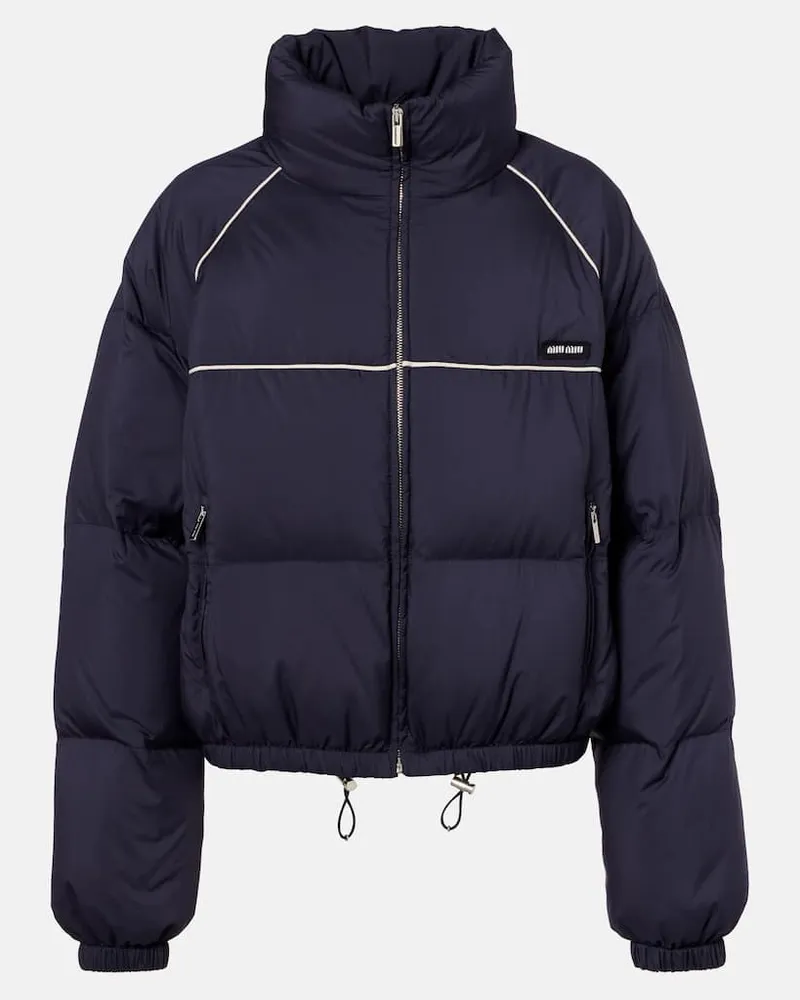 Miu Miu Daunenjacke Blau