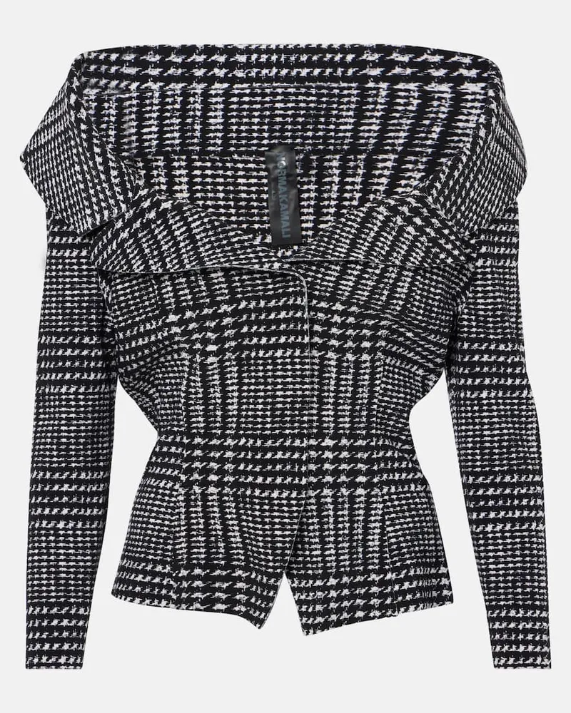 Norma Kamali Cropped-Jacke Grün