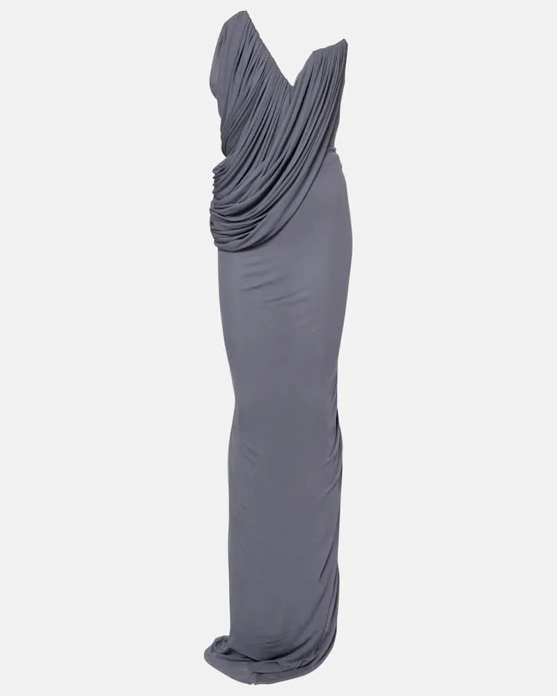 Maticevski Robe Systema aus Jersey Grau