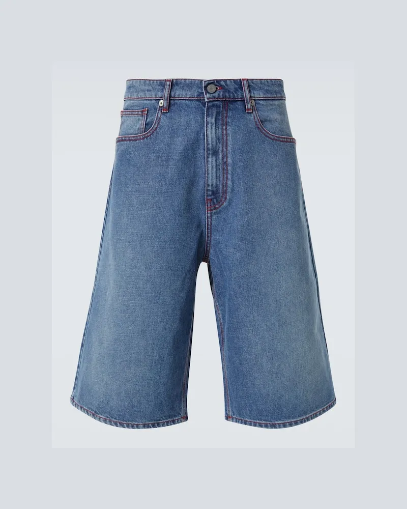 ERL Jeansshorts Indiana Blau