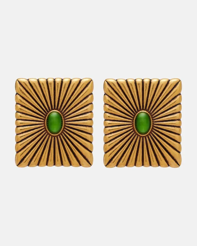 Versace Ohrringe Circle Gold