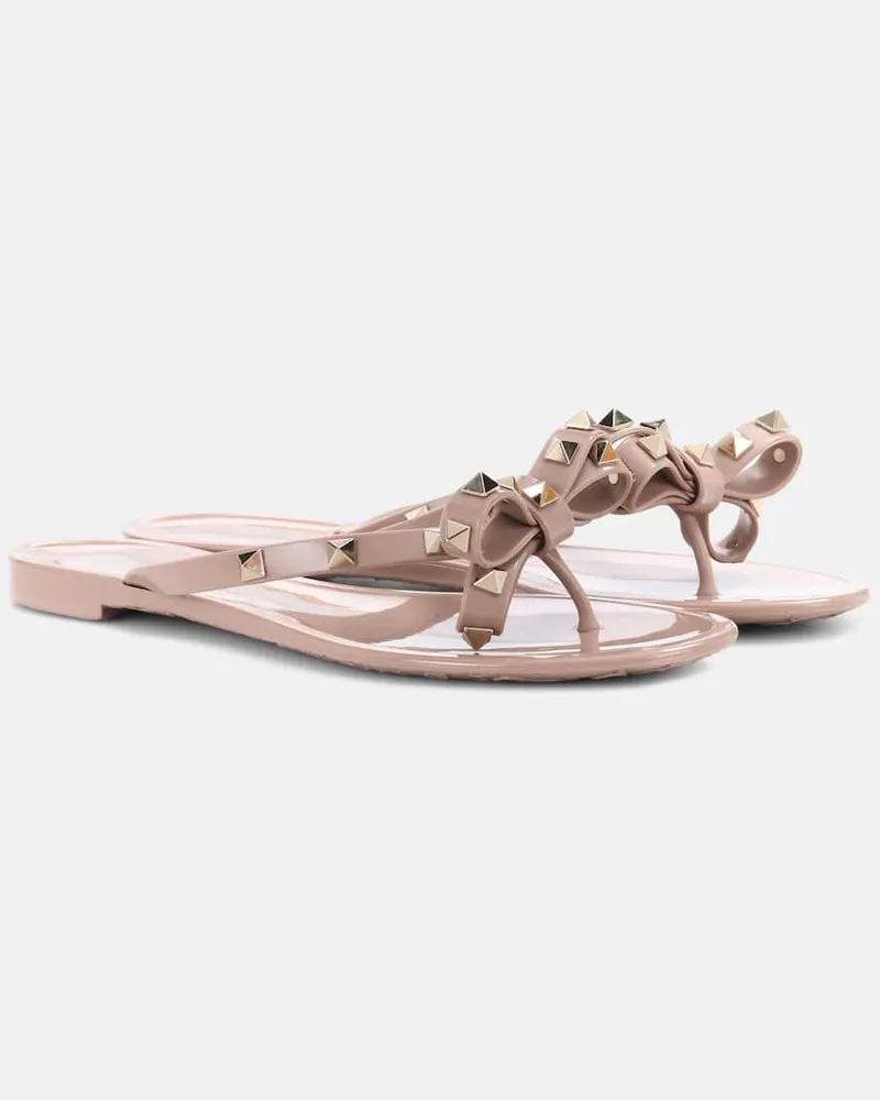 Valentino Garavani Sandalen Rockstud Rosa