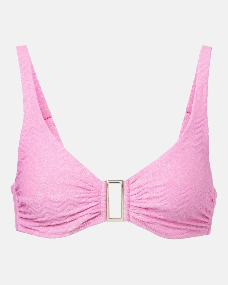 Melissa Odabash Bikini-Oberteil Bel Air Pink