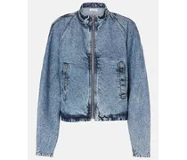 Alaïa Jeansjacke Round Racing