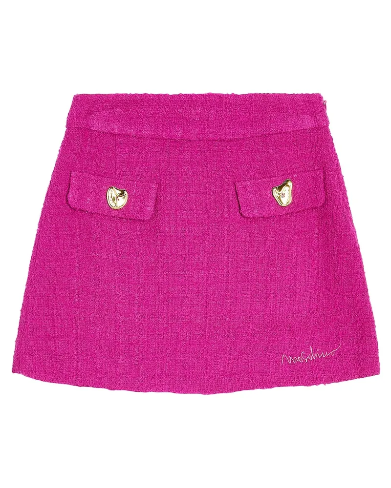 Moschino Rock aus Bouclé Rosa
