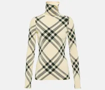 Rollkragenpullover Burberry Check