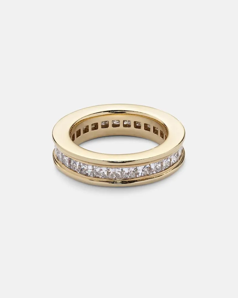 Octavia Elizabeth Ring Ivy Eternity aus 18kt Gelbgold mit Diamanten Gold