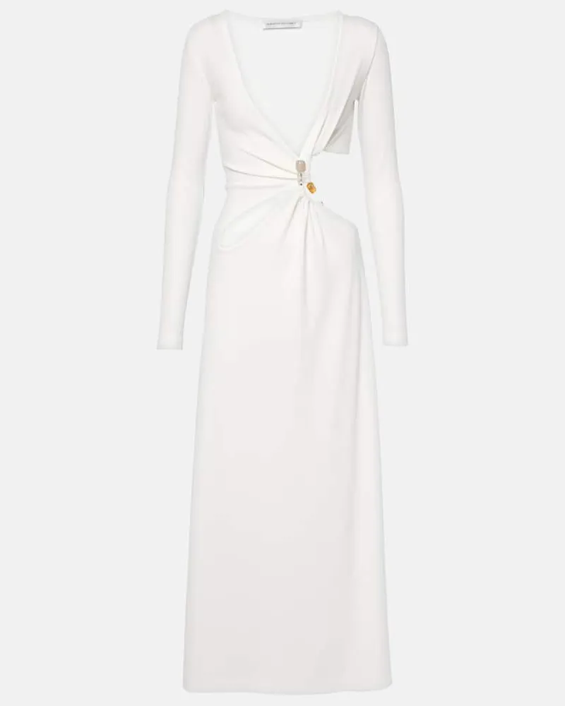Christopher Esber Robe Cavern Stone Weiã