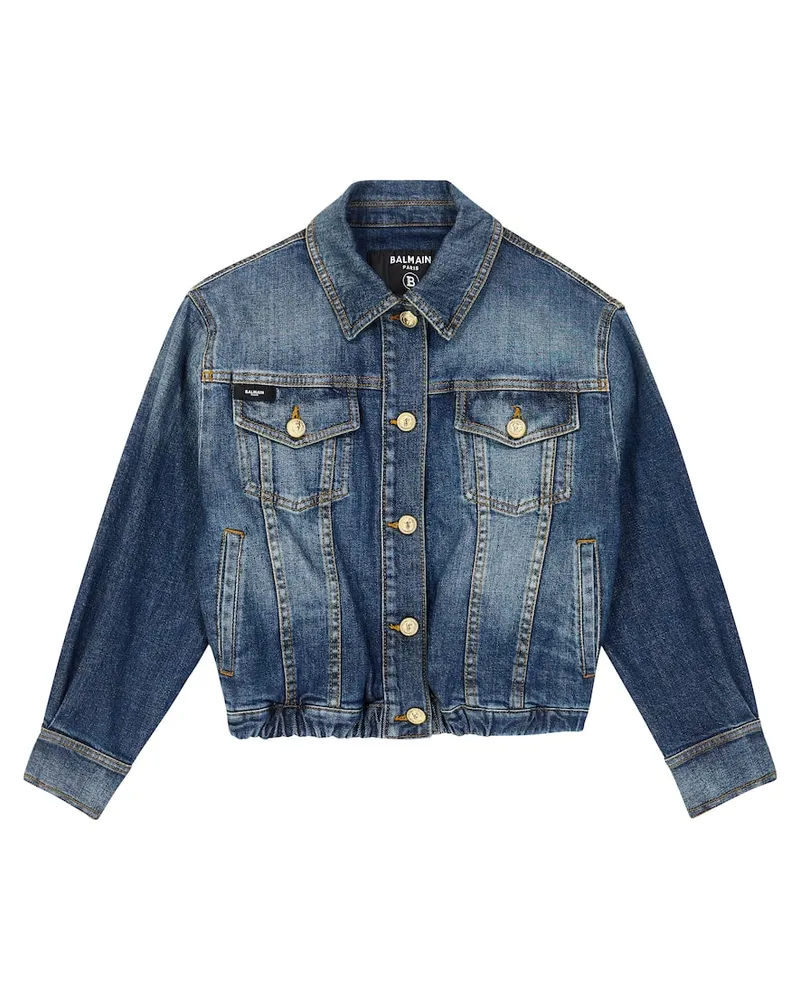 Balmain Jeansjacke Blau