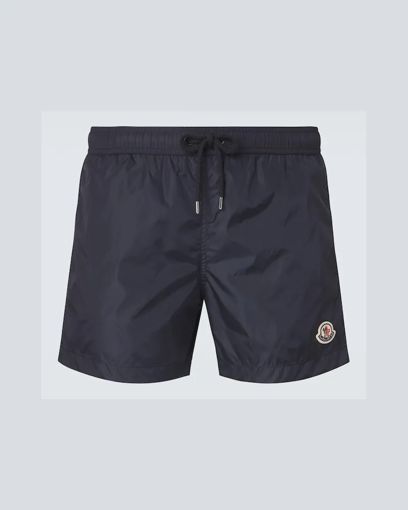 Moncler Jogginghose aus Jersey Blau