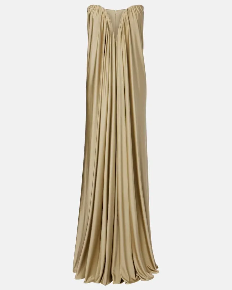 The New Arrivals Ilkyaz Ozel Robe Olivienne Grün