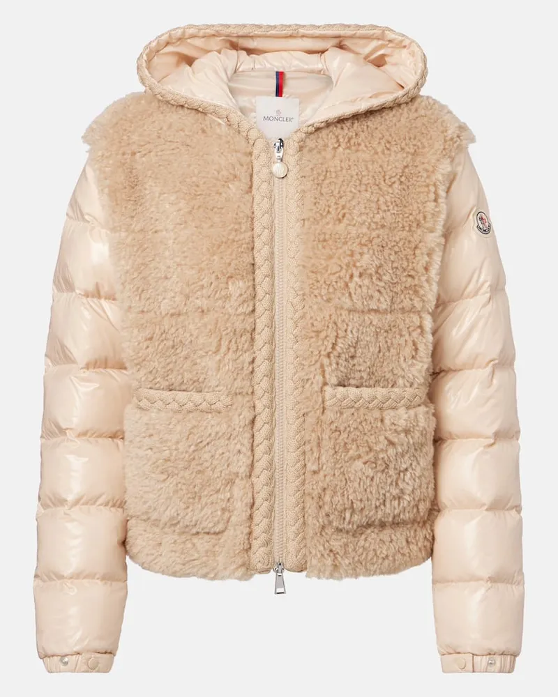 Moncler Daunenjacke Plantay Beige