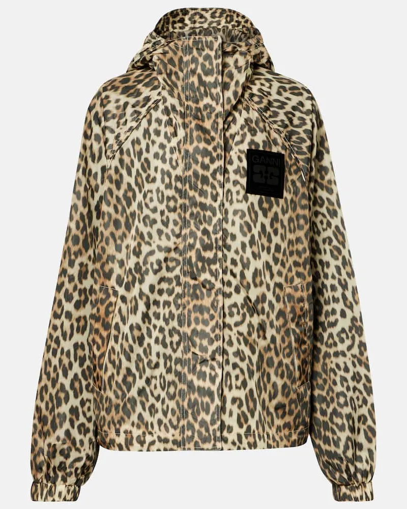 Ganni Bedruckte Jacke Multicolor