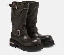 Stiefel Venom aus Leder