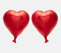 Clip-Ohrringe Heart Balloon