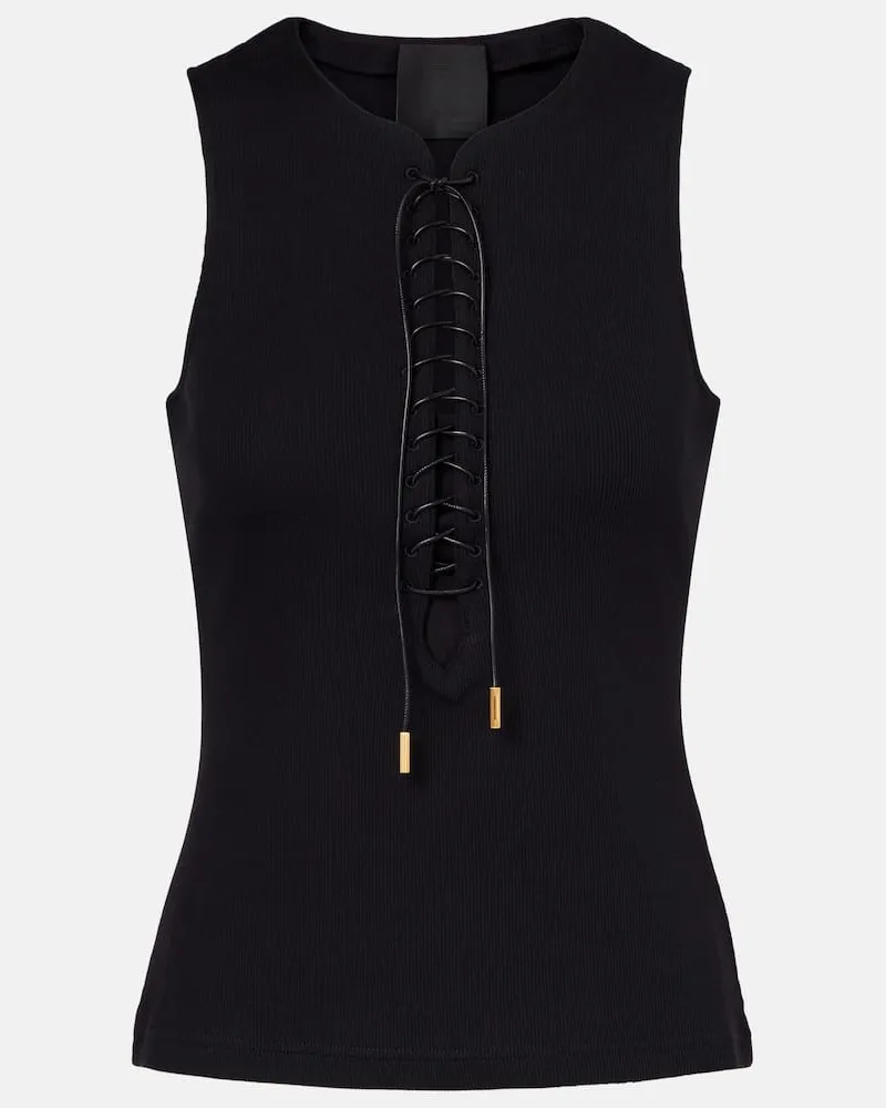 Givenchy Top 4G aus Jersey Schwarz