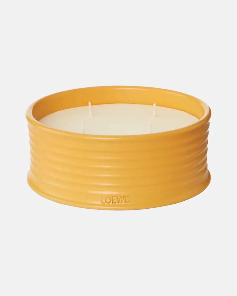 Loewe Home Scents Outdoor-Duftkerze Ginger Gelb
