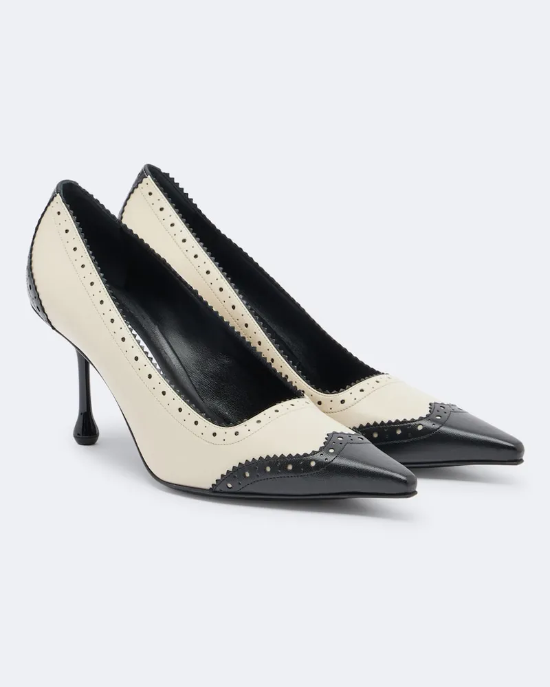 Jimmy Choo Pumps Ixia aus Leder Schwarz