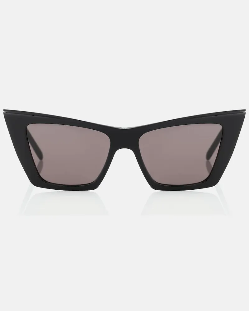 Saint Laurent Cat-Eye-Sonnenbrille SL 372 Schwarz