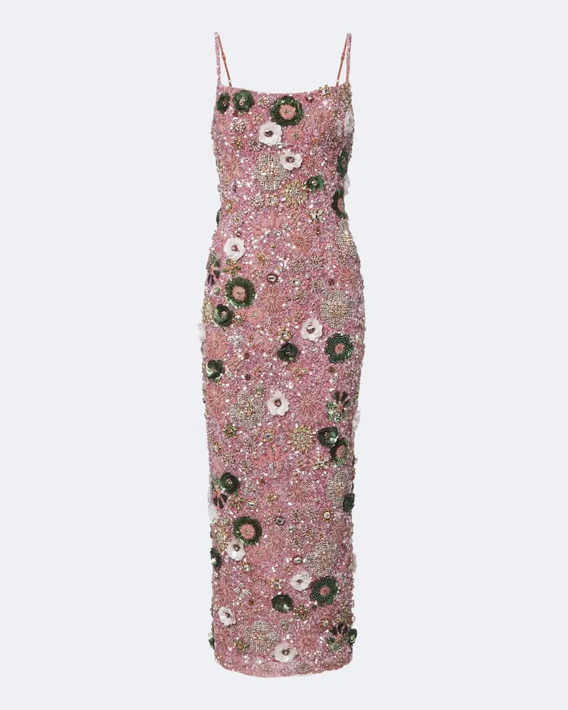 Rachel Gilbert Verziertes Korsettkleid Francesca Rosa