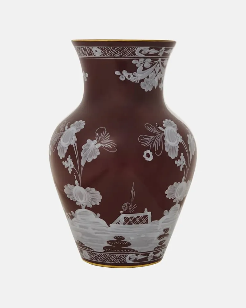 Ginori 1735 Vase Oriente Italiano Ming Braun