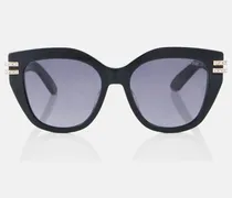 Verzierte Sonnenbrille CDior B4I Butterfly