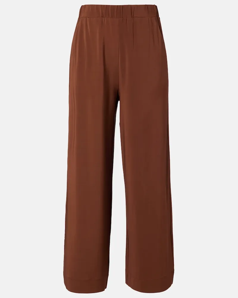 Max Mara Weite Hose Onorata Braun