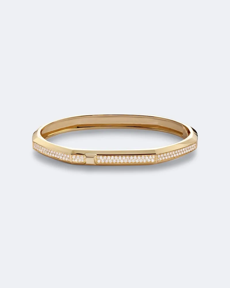 Messika Armband Moderniste aus 18kt Gelbgold mit Diamanten Gold