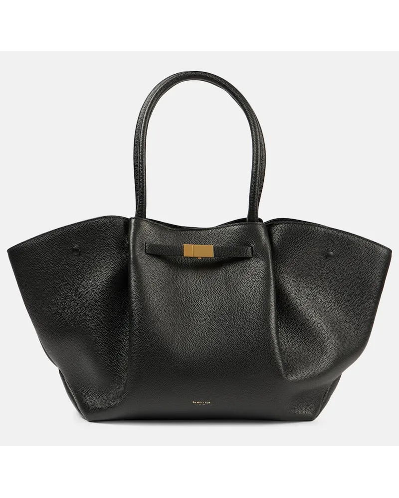 DeMELLIER Tote The New York aus Leder Schwarz