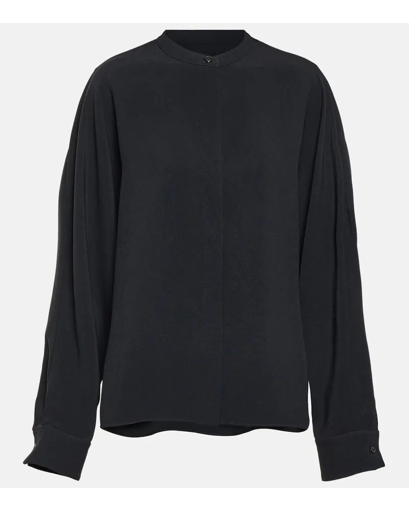 Jil Sander Hemd Schwarz