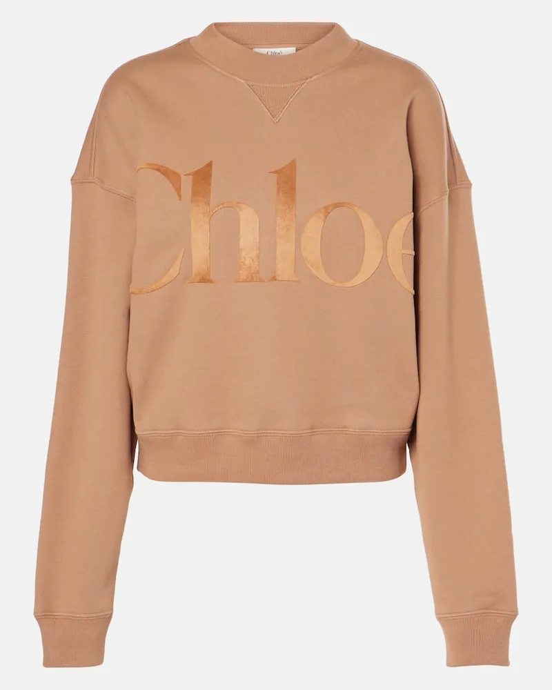 Chloé Chloé Sweatshirt aus Baumwolle Rosa