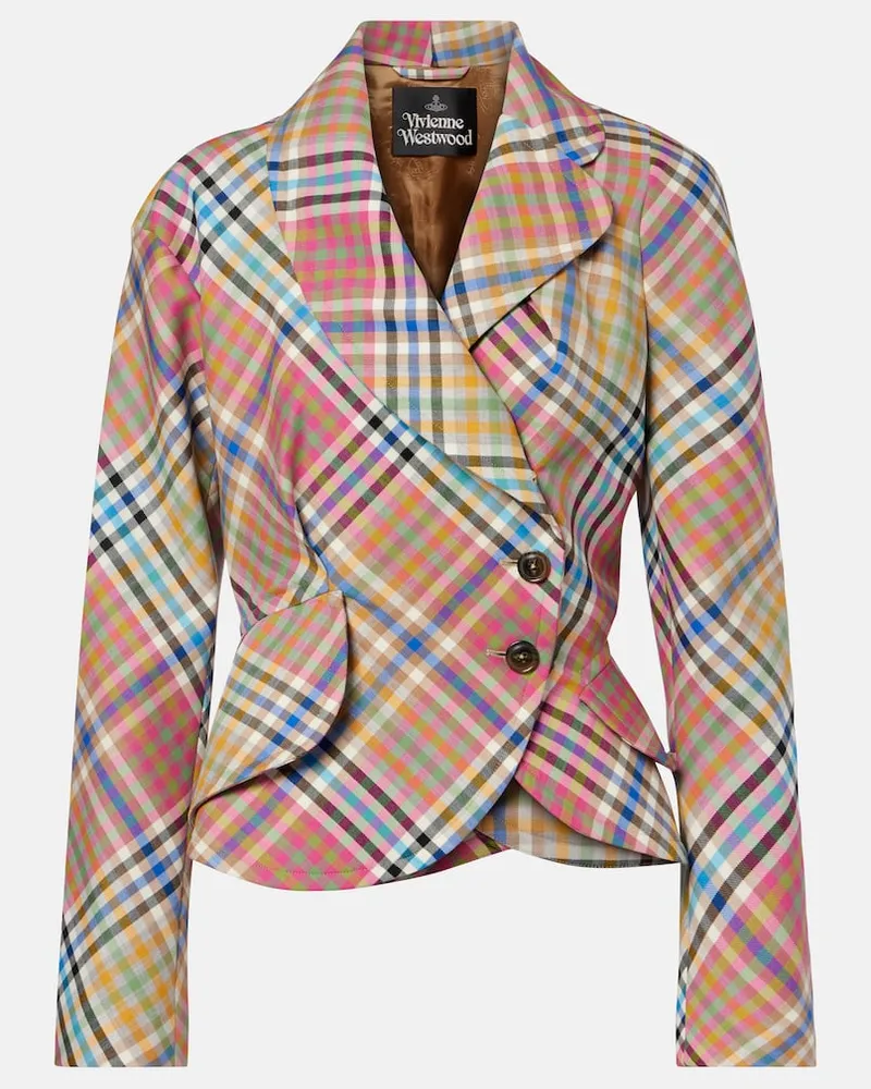 Vivienne Westwood Blazer Stormy aus Wolle Multicolor