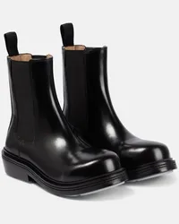 Bottega Veneta Chelsea Boots aus Leder Schwarz