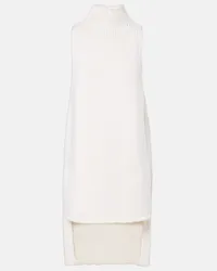 Alaïa Alaia Top aus Wolle Weiss