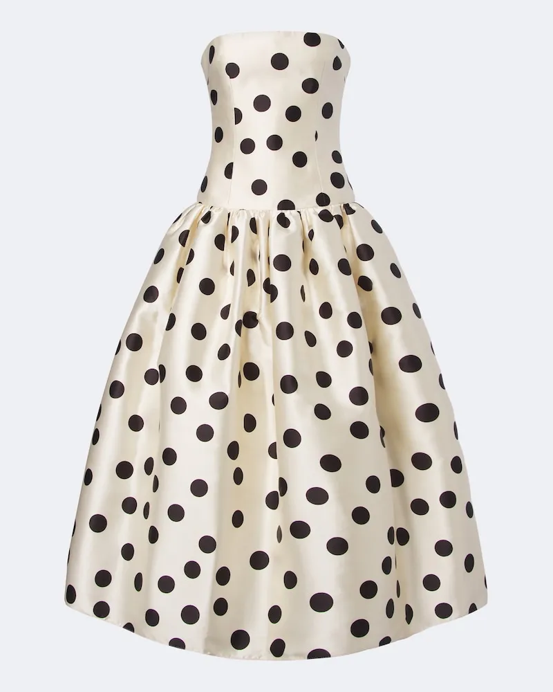 The New Arrivals Ilkyaz Ozel Bustier-Robe Leyla Weiß
