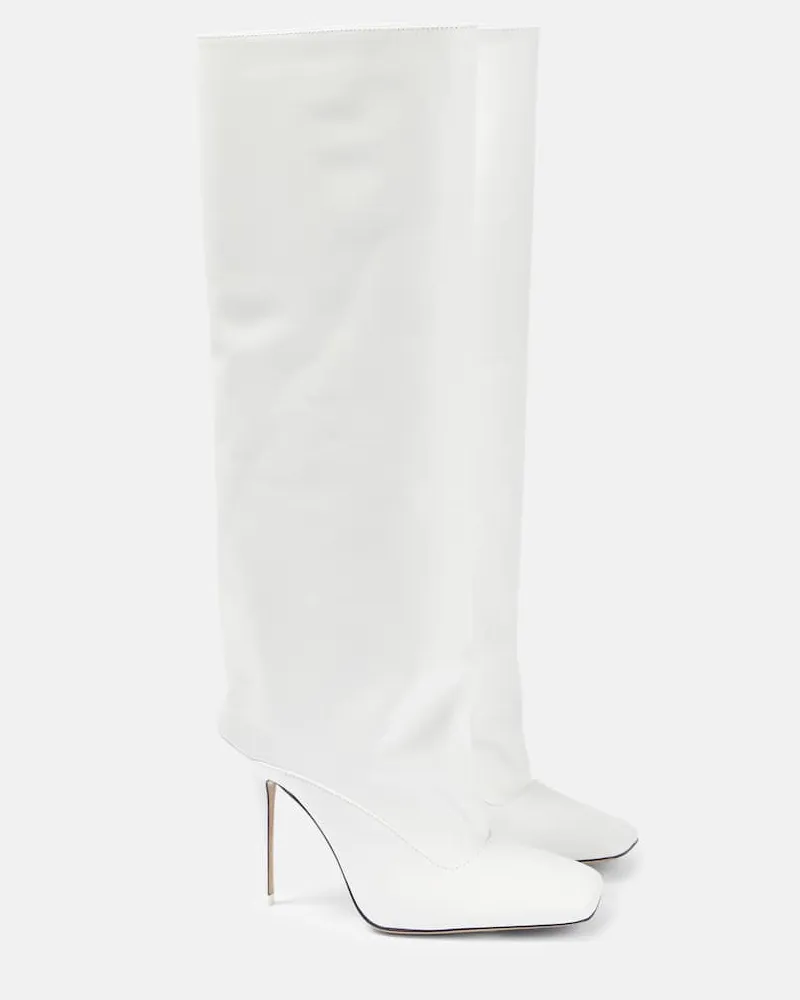 ATTICO Stiefel Sienna aus Leder Weiã