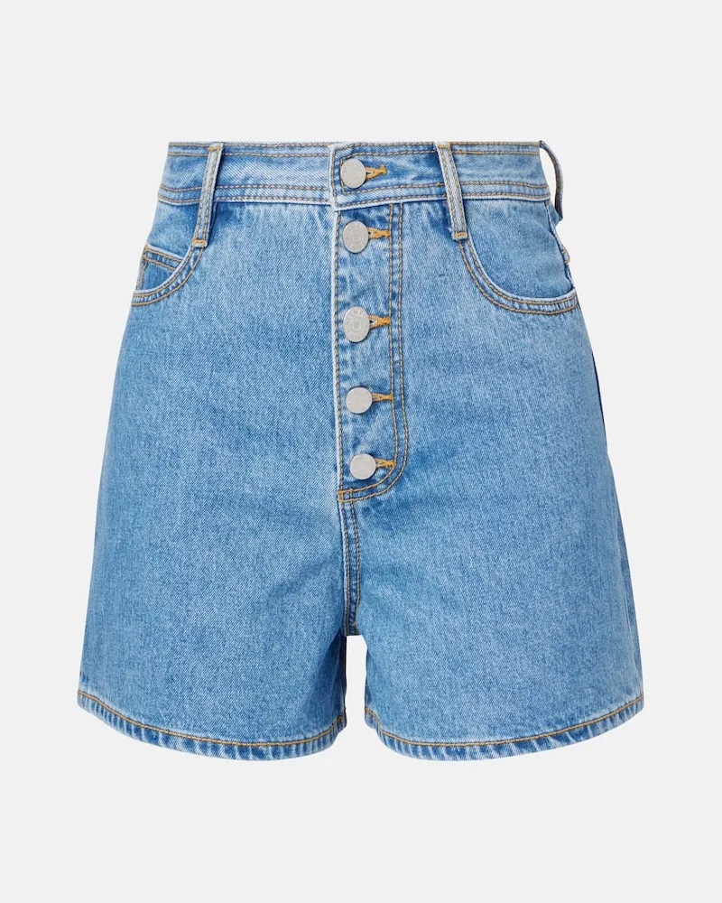 ALEMAIS Alémais High-Rise Jeansshorts Stephi Blau